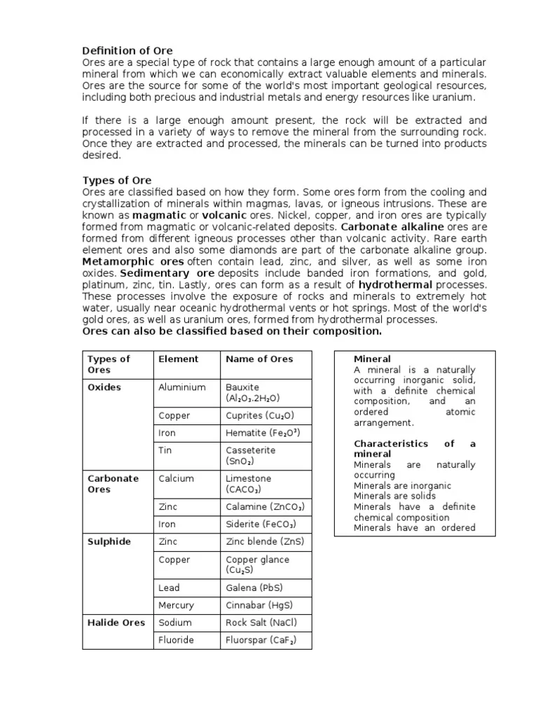 Ore: A Devastating Addiction? Or a Chance to Understand Ourselves?